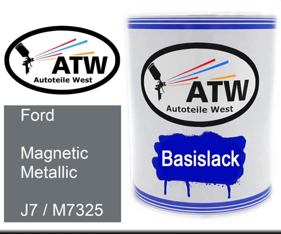 Ford, Magnetic Metallic, J7 / M7325: 1L Lackdose, von ATW Autoteile West.
